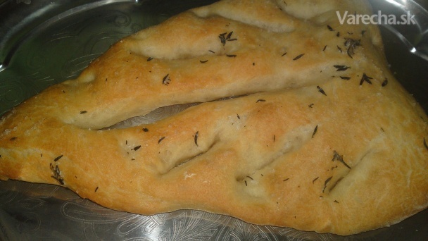 Fougasse francúzsky chlieb v tvare listu z Provensálska (fotorecept ...