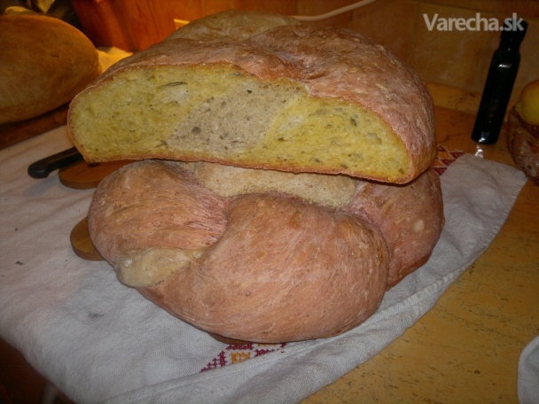 Dvojfarebný chlieb recept