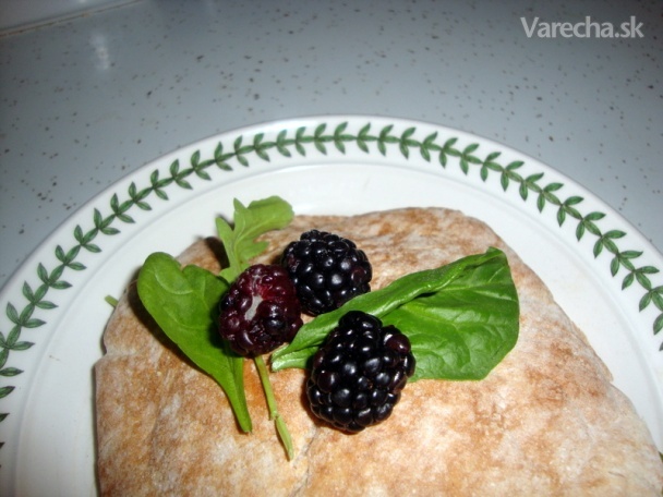 Pita sendvič s portobellom a rukolou (fotorecept) recept