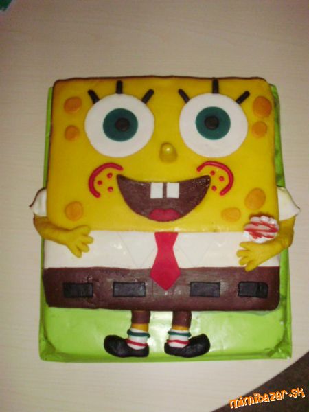 Torta SpongeBob pre mojho synceka k 2 hym narodeninam ...