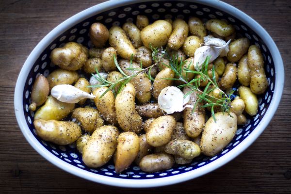Citrónovo-cesnakové zemiaky