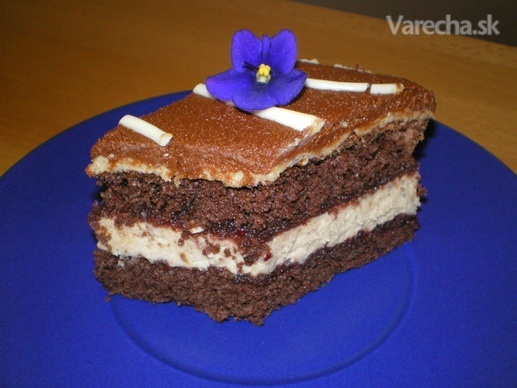 Gaštanovo-čokoládová torta (fotorecept) recept