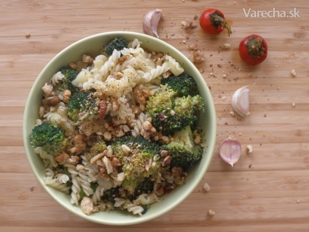 Špirálky s brokolicou recept