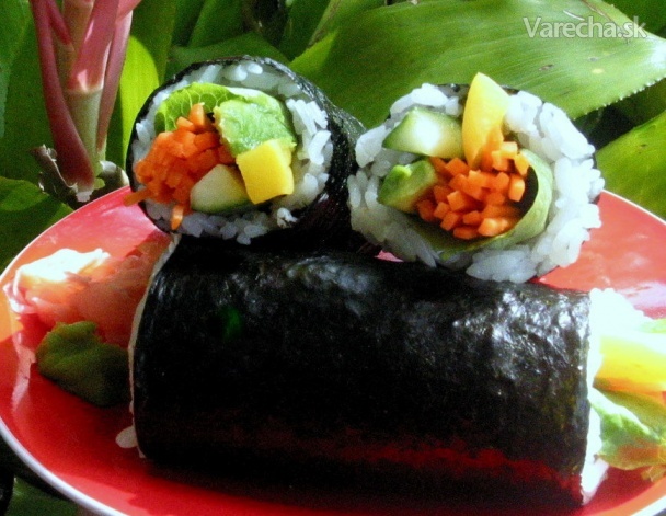 Zeleninové skoro japonské sushi recept