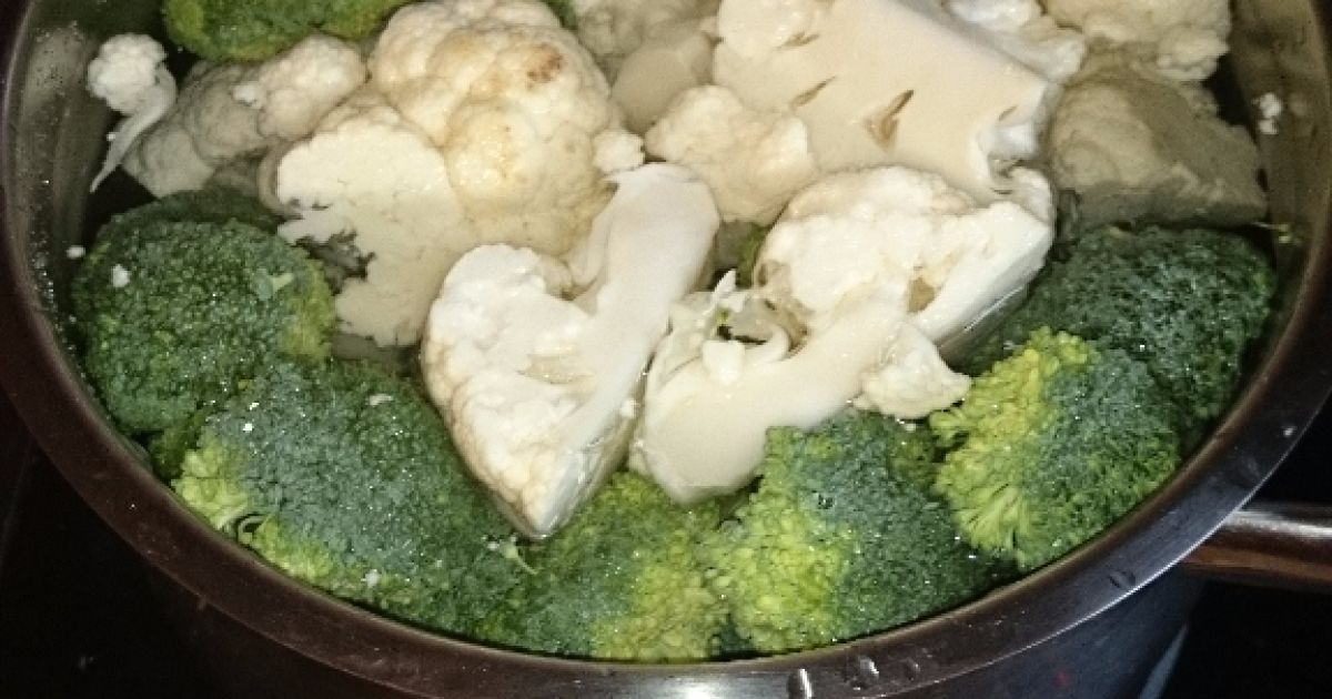 Zapekaný karfiol s brokolicou a mozzarellou, fotogaléria ...