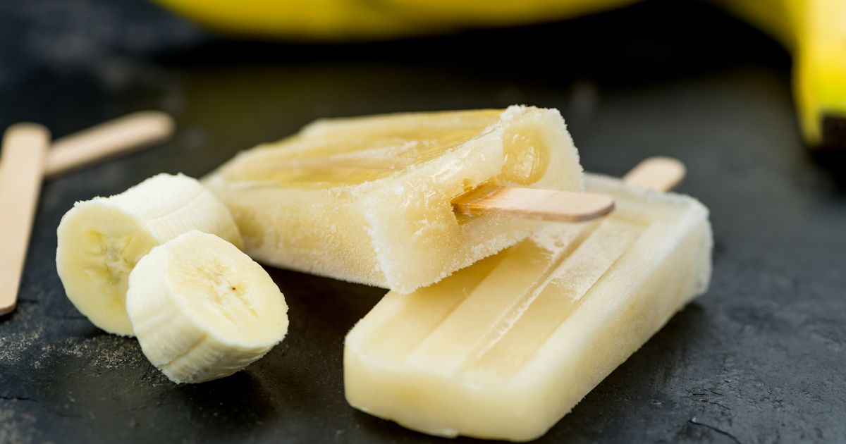 Banánové nanuky recept 130min.