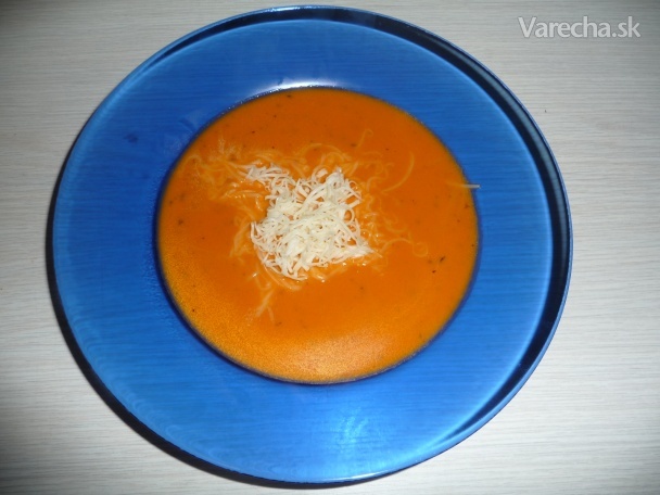 Talianska paradajková polievka (fotorecept) recept