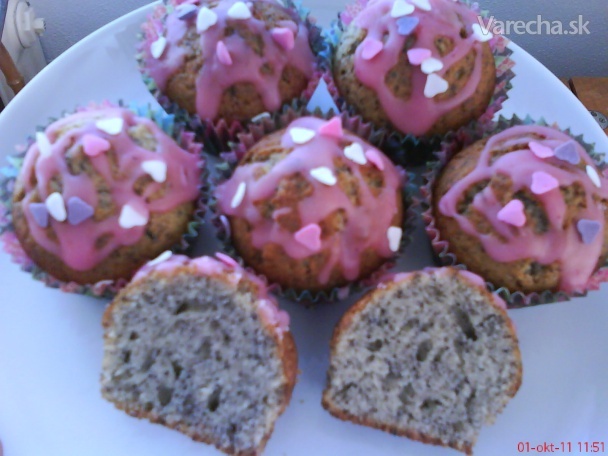 Makové muffiny (fotorecept) recept