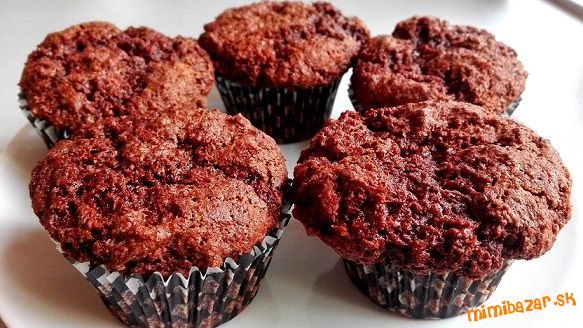 Čokoládové mega muffiny od KiRi