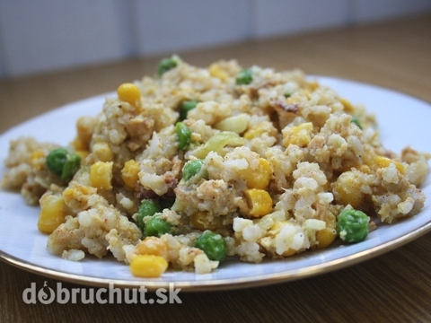 Fotorecept: Zeleninová ryža