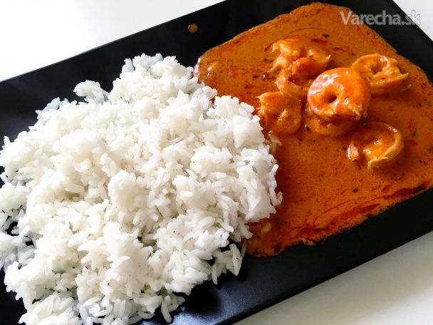 Rýchle curry krevety recept