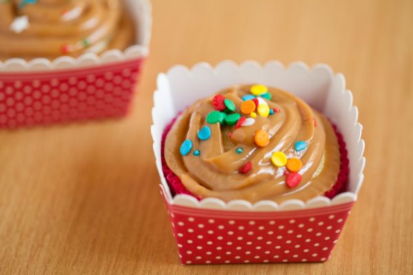 Karamelové cupcakes