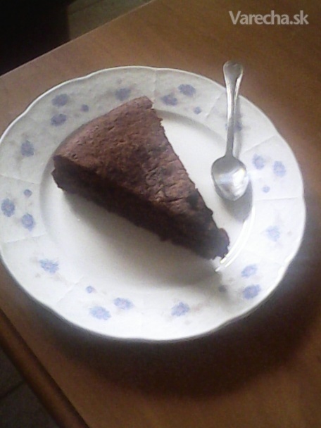 Čokoládový koláč s červenou repou (fotorecept) recept