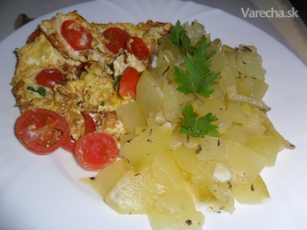 Vaječná omeleta Recepty Varecha.sk