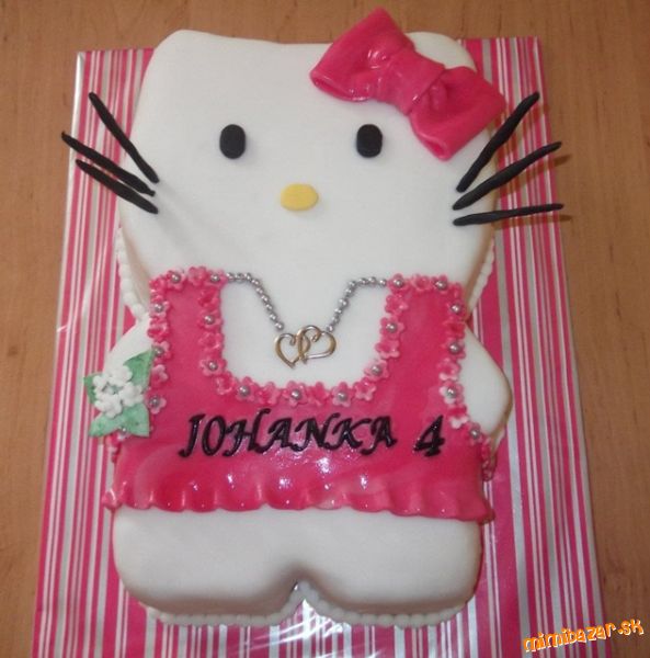 Vanilková torta Hello Kitty