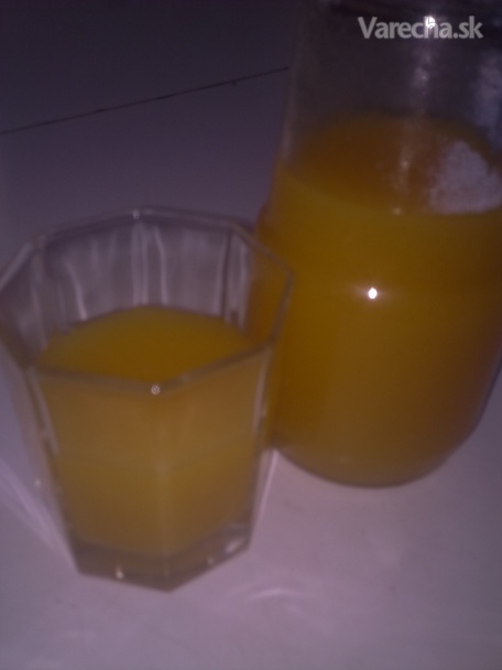 Pomarančový džús recept