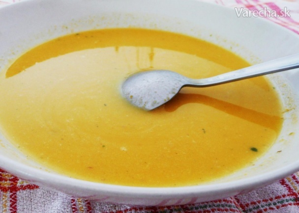 Vločkovo-mrkvová polievka (fotorecept) recept
