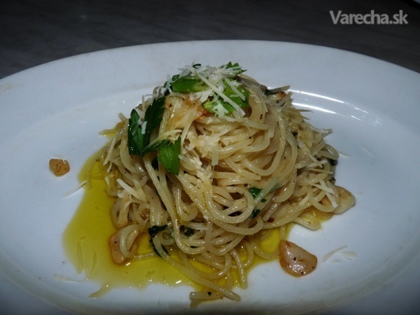 Spaghetti aglio olio recept