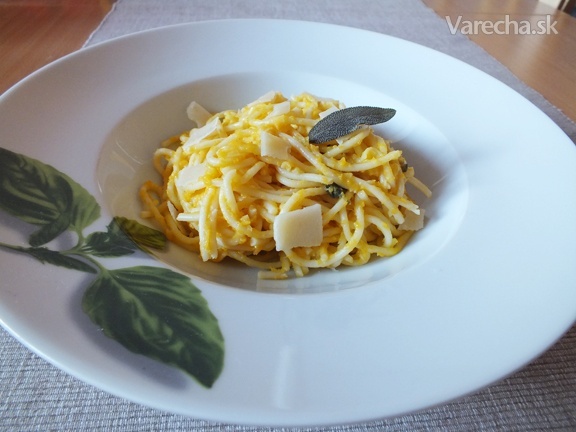Špagety s tekvicovo-pórovo-parmezánovou omáčkou recept ...