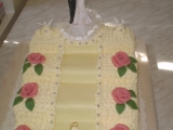 Torta svadobné= schody = dort= svatební=