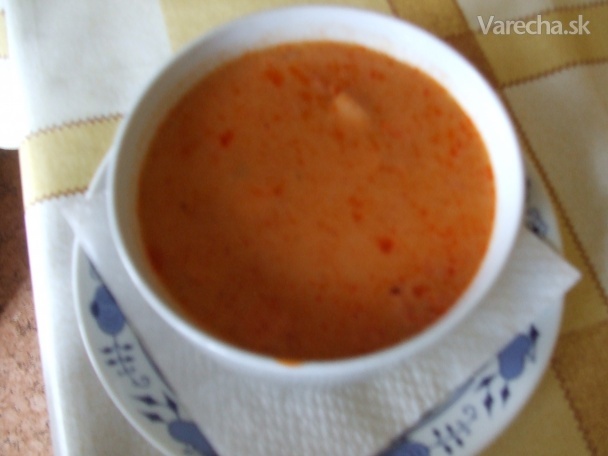 Frankfurtská polévka s párkem (fotorecept) recept