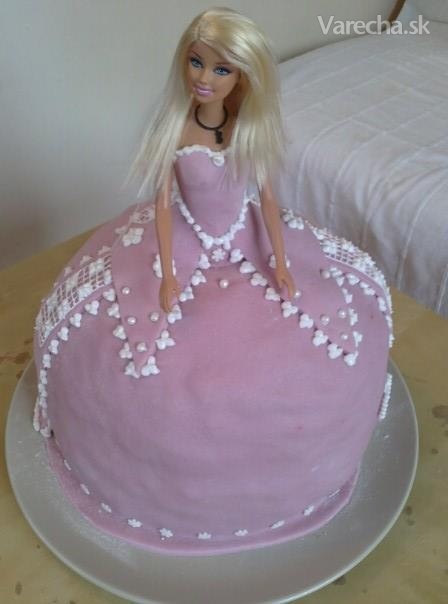 Barbie torta recept