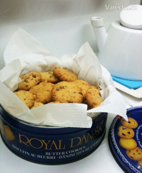 Cookies s arašidovým maslom recept