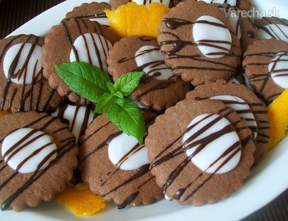 Kakaovo-citrónové chrumkavé keksíky (fotorecept) recept ...