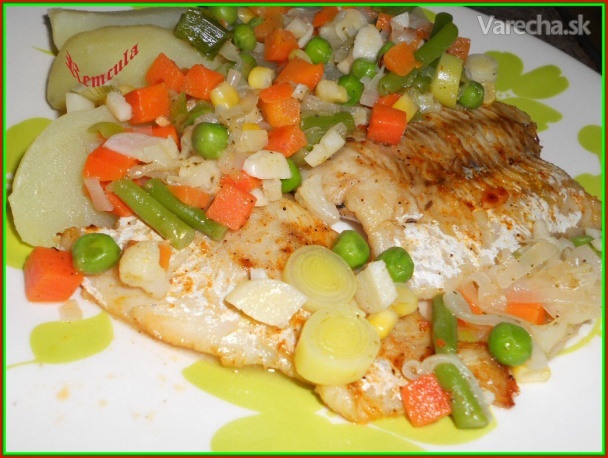 Rybie filé v zelenine recept