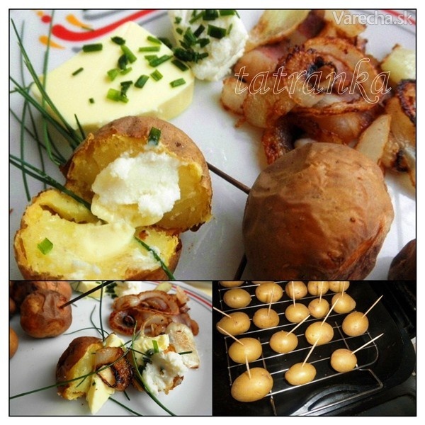 Pečené zemiaky / fotorecept/ recept