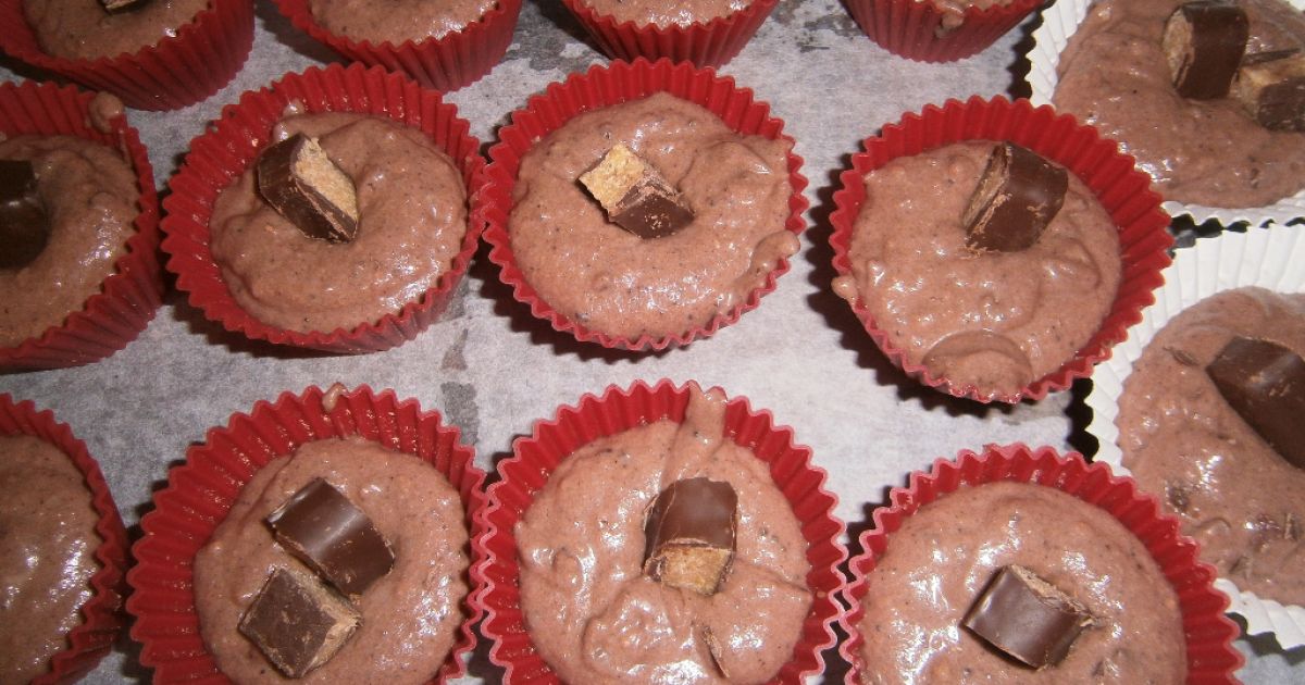 Muffiny z kozieho mlieka s čokoládou Margot, fotogaléria ...