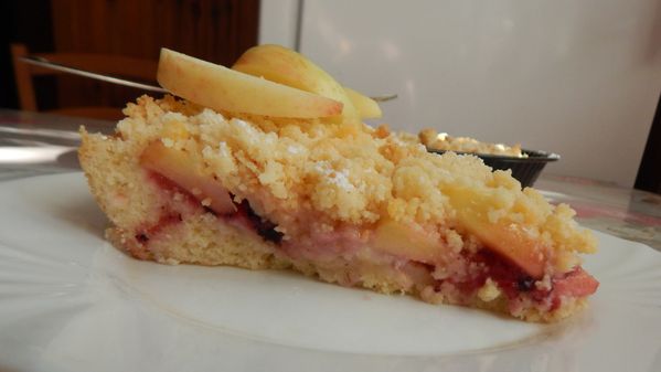 FOTORECEPT: Krehký jablkový koláč