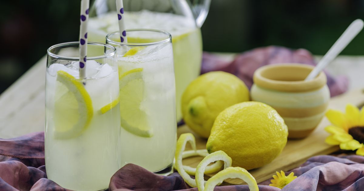 Domáca limonáda z citrónovej kôry recept 130min.