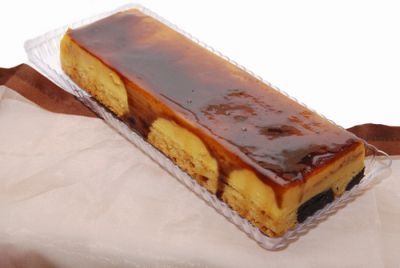 Pudingovo-piškótový koláč