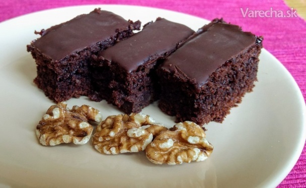 Orechovo-čokoládový koláč (videorecept) recept