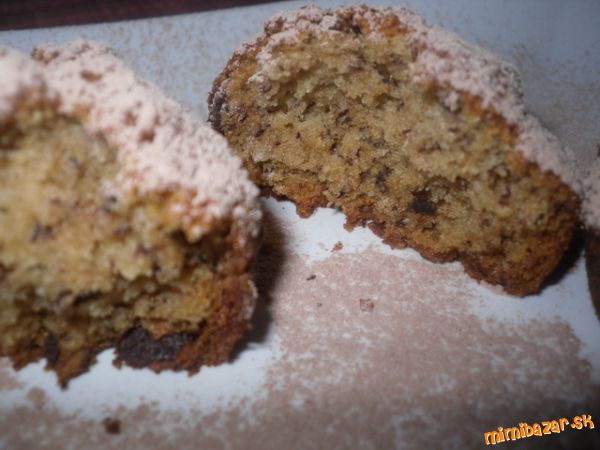 Muffiny s čoko guličkami