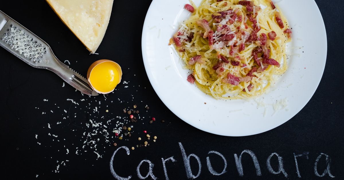 Špagety Carbonara recept 20min.