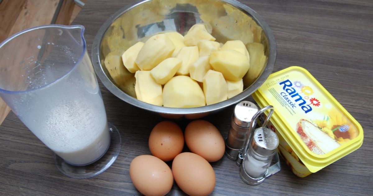 Zapekaná zemiaková kaša s vajíčkom, fotogaléria 2 / 7.