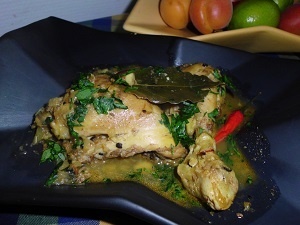 Severoafrické dusene kurča (fotorecept) recept