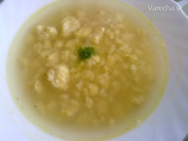 Hrčková polievka s cesnakom recept