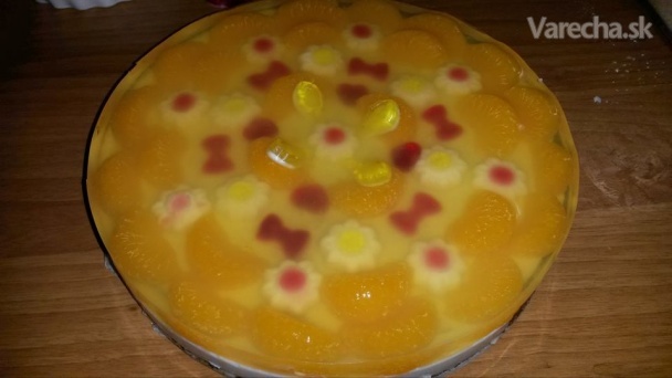 Mandarinková narodeninová tortička recept