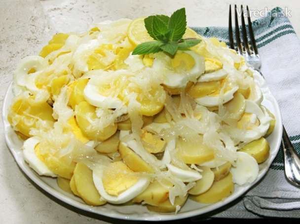 Kreolský bramborový salát recept