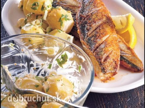 Makrela so zemiakovým šalátom
