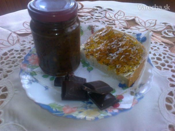 Kiwi džem a kiwi džem s čokoládou /fotorecept/ recept