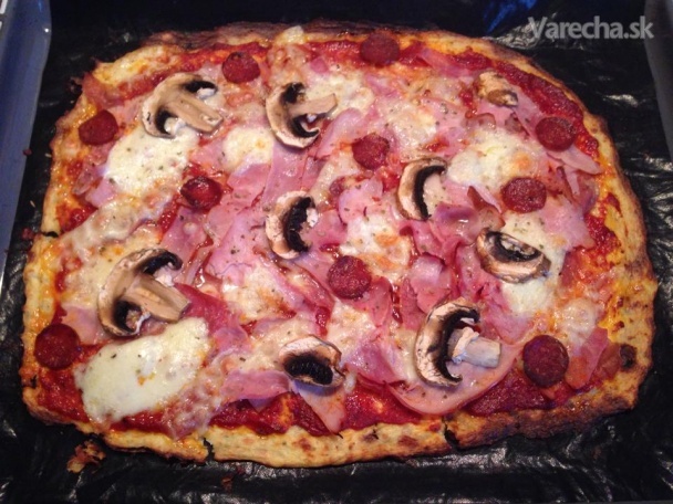 Pizza nízko sacharidová recept