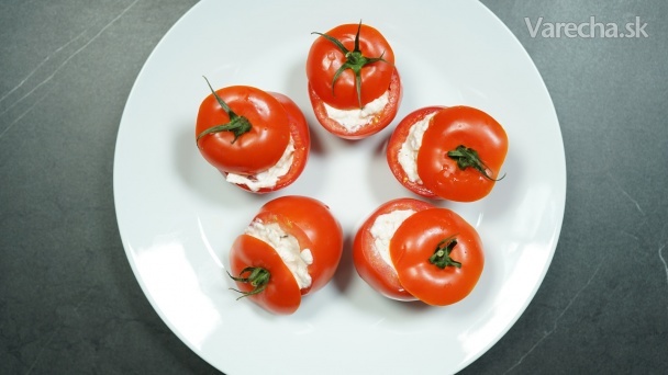 Plnené paradajky (videorecept) recept