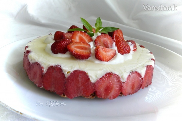 Vanilková mini torta pre dvoch (fotorecept) recept