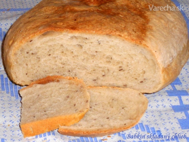 Babkin prekladaný chlebík (fotorecept) recept