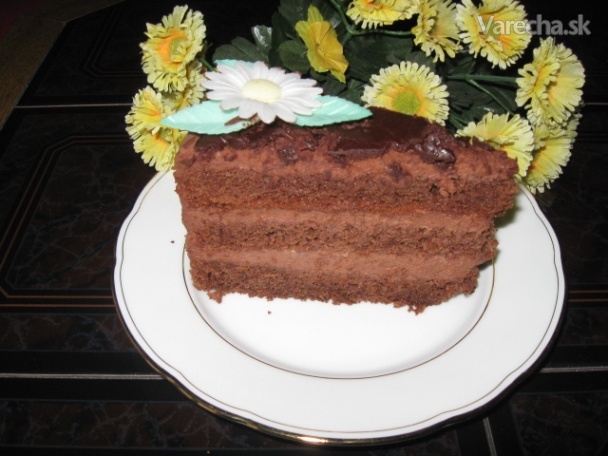 Fantastická čokoládová torta (fotorecept) recept