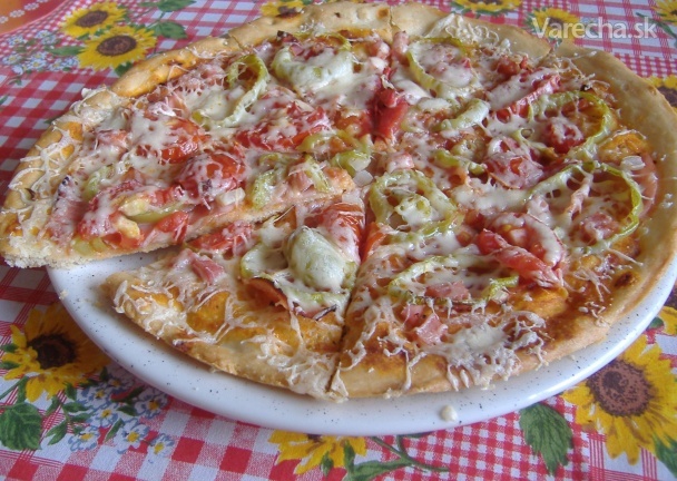 Letná ľahká pizza (fotorecept) recept